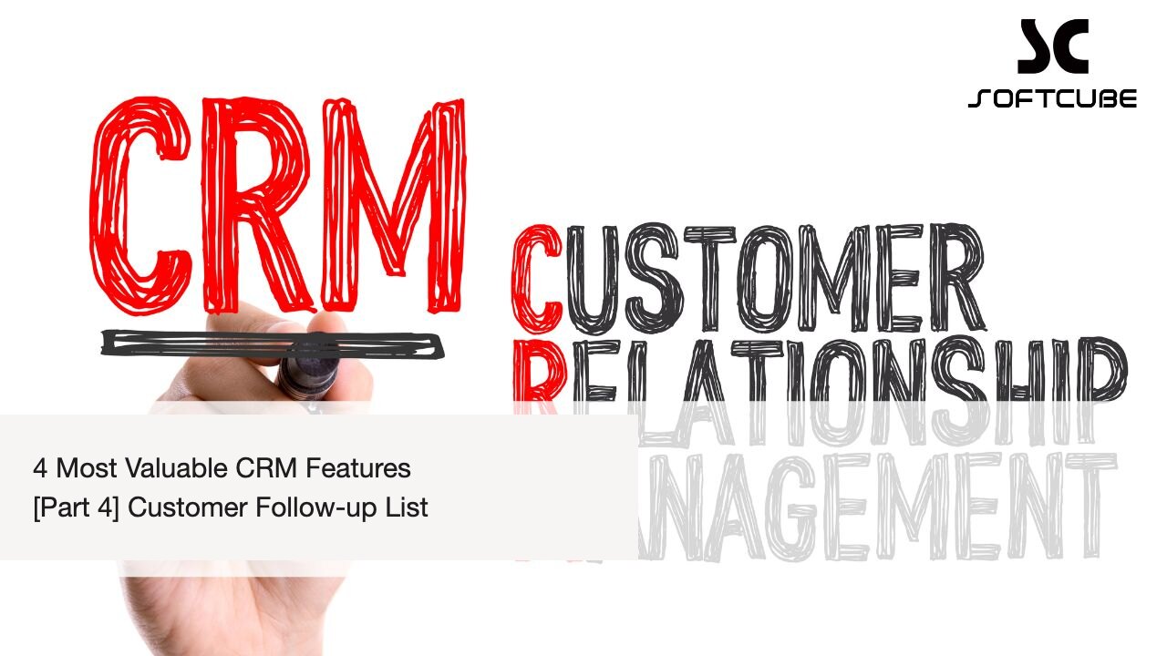 Customer follow-up list for salons and clinics
