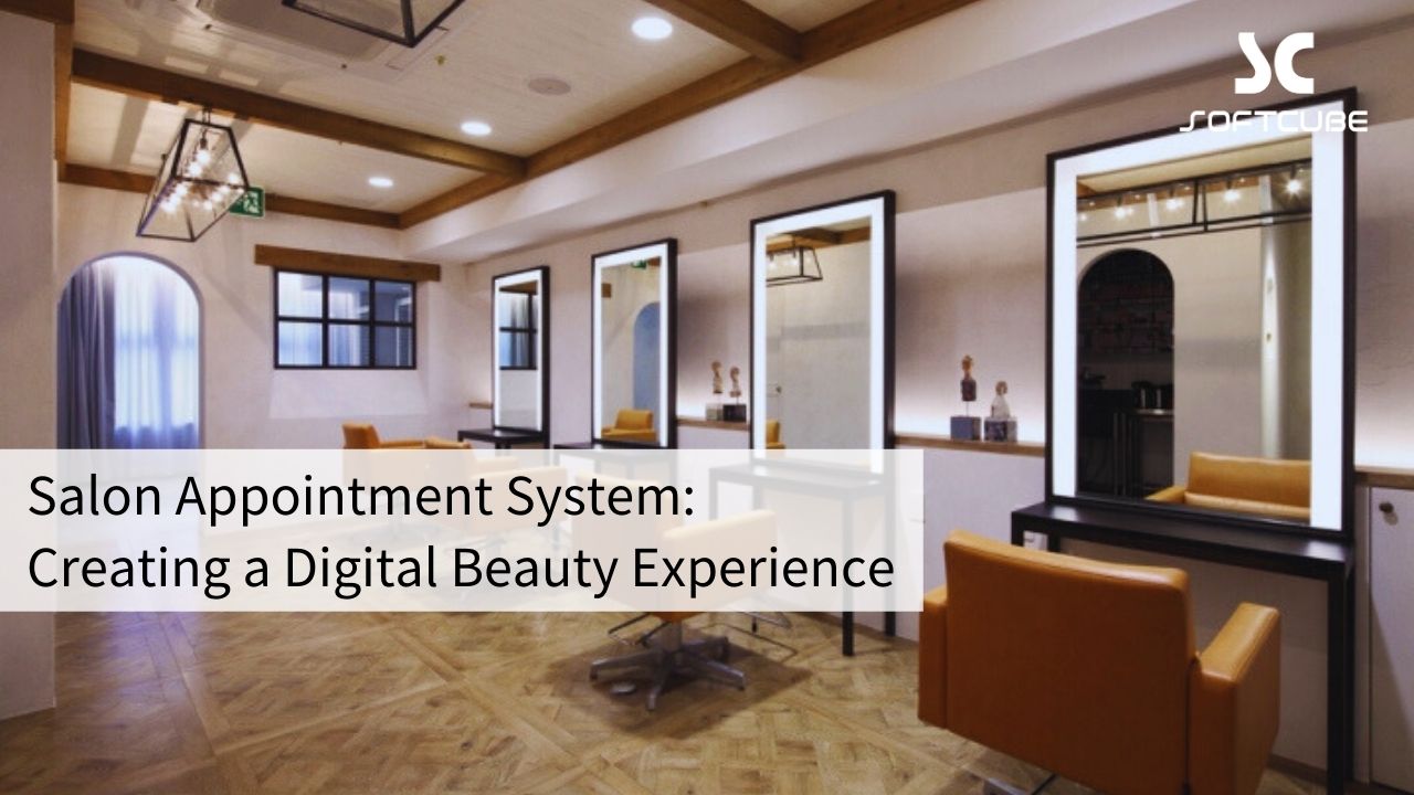 Hair salon booking system for a digital salon experience